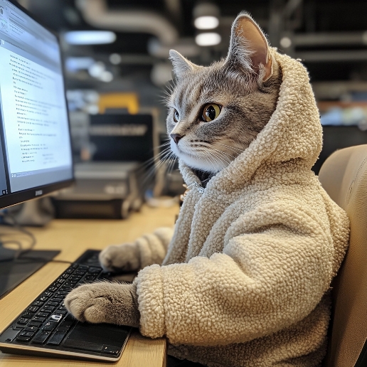 Avec le chat, chaque idée atterrit sur ses pattes